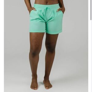 NWT Zyia Cyan Summer Shorts Size M Long